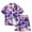 Purple M, variant on Loopsun Toddler Summer Sets, Fashion Boy And Girls Casual Short Sleeve Tops Turndown Neck Collar Botton Printed Short Pants Sets Green 13-14 Years