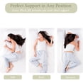 thumbnail image 4 of Bed Pillows Queen Size Set of 2 | Soft Down Alternative Cooling Bed Pillow for Sleeping | Soft Pillows for Bed | 20x30 Hotel Pillow, Queen Pillows 2 Pack for Back, Stomach or Side Sleepers, 4 of 7