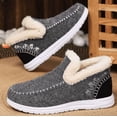 thumbnail image 3 of Women's Winter Boots Plush Lined - Orthopedic Arch Support Slip On Snow Booties, Warm Faux Fur Lining Anti-Slip Flat Shoes for Outdoor Walking, Casual Short Boots, 3 of 4