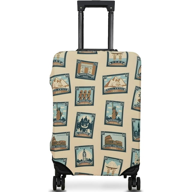 Housse de Valise Protectrice, Housses de Valise de Voyage, Peau Protectrice pour Bagage de Cabine, Convient aux Bagages de 22 à 24 Pouces