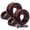 Black & Red - 2pcs, variant on Bassdash Casting Spinning Fishing Rod Sleeves Protective Rod Socks for Fishing Poles Up to 7-1/2ft
