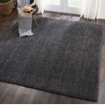 thumbnail image 6 of Nourison Malibu Shag MSG01 Charcoal Indoor Area Rug - 7'10" x SQUARE, 6 of 8