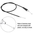 thumbnail image 2 of Idling Cruise Cables 110cm M10 Straight Head Motorcycle Acceleration Control Cable Throttle for Pit Dirt Motor Motocross, 2 of 5