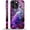 Beautiful purple peacock, variant on Compatible with iPhone 16 Pro Case, Cool Cat Looking Phone 16 Pro 2 in 1 Silicone Mixed Hard Pc Case, Durable Shock-Proof Protection Pattern Design