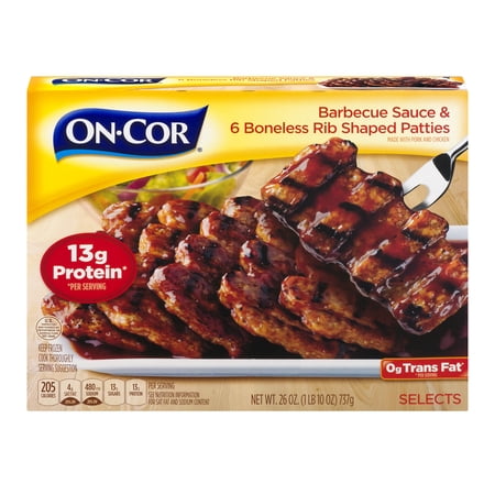Walmart Pot Ribs Rib Patties Walmart | Banquet Family Size Backyard BBQ Boneless Patties ...