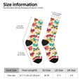 thumbnail image 5 of Yiaed Colorful Butterflies Print Great elasticity Crew Socks Sports socks for Men and Women, 5 of 5