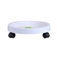 thumbnail image 1 of Removable Flower Pot Tray Universal Wheels Round Plastic Tray Flower Pot Rack Plant Stand, 1 of 2