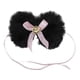 thumbnail image 3 of Gargantilla de Lolita, accesorio de cosplay con campana, corbata, accesorio de disfraz Negro, 3 of 7