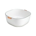 thumbnail image 3 of Xihbxyly Escurridor de Cocina, Cesta Organizadora de Plástico Versátil, Contenedor de Almacenamiento Fácil de Limpiar, Diseño Duradero y Apto para Alimentos, Soporte para Utensilios de Lavado de Verd, 3 of 7