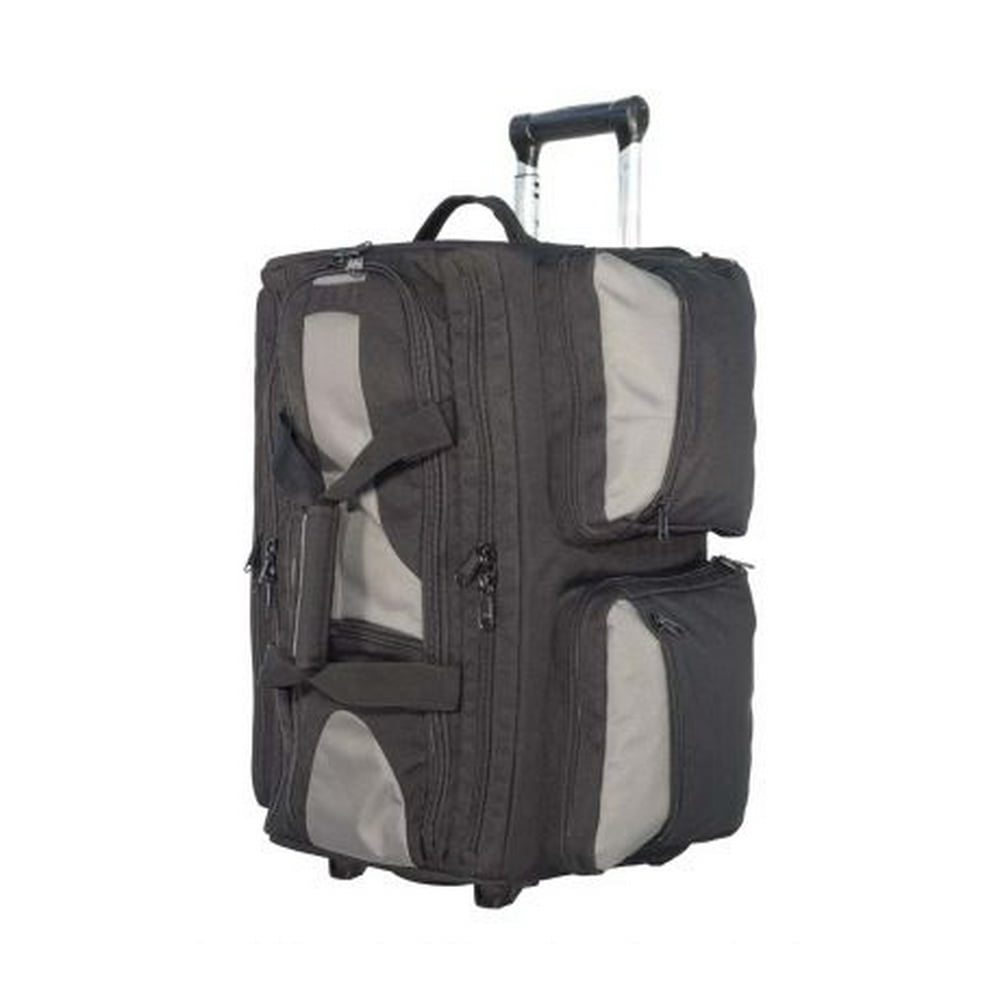 Elite Survival Systems Range Roller, Rolling Range Bag, Black/Gray