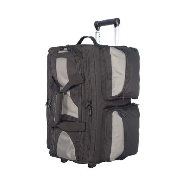 Elite Survival Systems Range Roller, Rolling Range Bag, Black/Gray