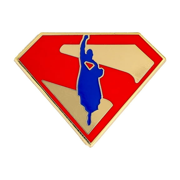 DC Studios Superman Flying Logo Enamel Pin
