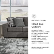 Signature Design by Ashley Gardiner Pewter Sofa Chaise