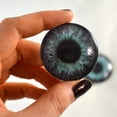 thumbnail image 5 of Purple and Teal Clockface Steampunk Glass Eyes, 5 of 10