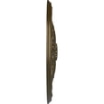 thumbnail image 4 of Ekena Millwork 27 1/8"OD x 2 5/8"P Artis Ceiling Medallion, Hand-Painted Brass, 4 of 5
