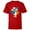 Red, variant on Disney Donald Duck Ready To Go - Short Sleeve T-Shirt for Kids -Customized-White