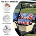 thumbnail image 6 of Aplkyhs Tie-Dye American Flag Club Car Seat Covers Universal Golf Cart Rear Seat Independence Day Golf Cart Seat Cover Club Car Seat Cushion Club Car Seat Covers, 6 of 7