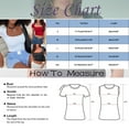 thumbnail image 5 of Women's Slim Fit Summer T Shirt Square Neck Casual Top Solid Color Short Sleeve Tee Comfortable Stylish Basic Blouse, 5 of 8