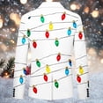 thumbnail image 4 of REDARER Décorations de Noël, Veste d'Affaires Moderne à Coupe Ajustée pour Tenue Formelle avec Design Classique et Tissu Extensible Confortable, Idéale pour les Événements et les Tenues, 4 of 4