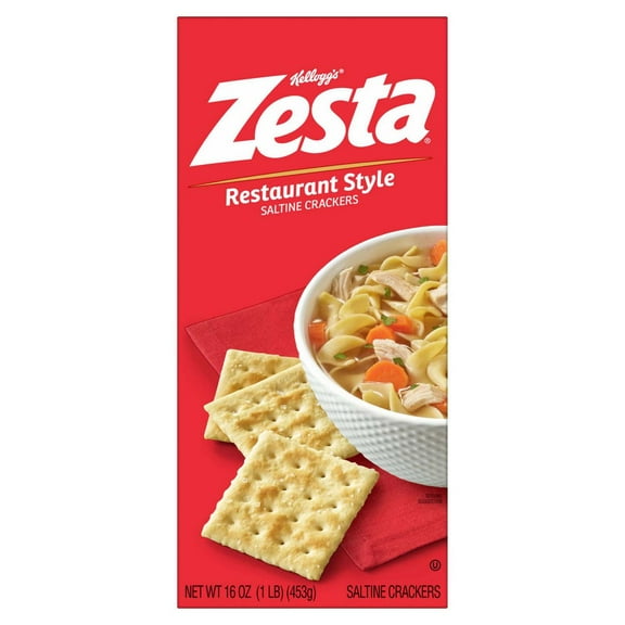 Kellogg's Zesta Original Saltine Crackers - 16 oz Packaging May Vary (Pack of 2)