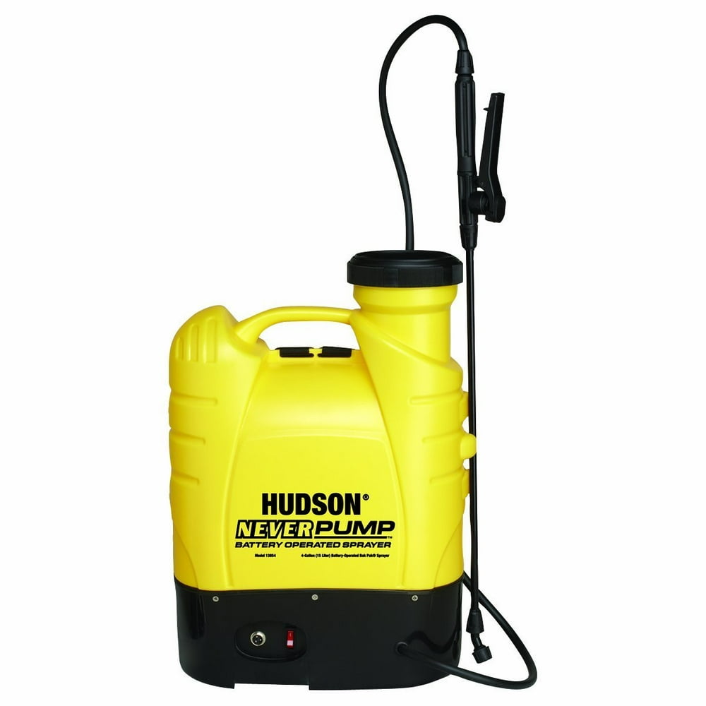 Hudson 13854 Never Pump BakPak 4 Gallon Battery Operated Sprayer