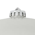 thumbnail image 2 of Northlight Matte White Shatterproof Christmas Ball Ornament 8" (200mm), 2 of 3