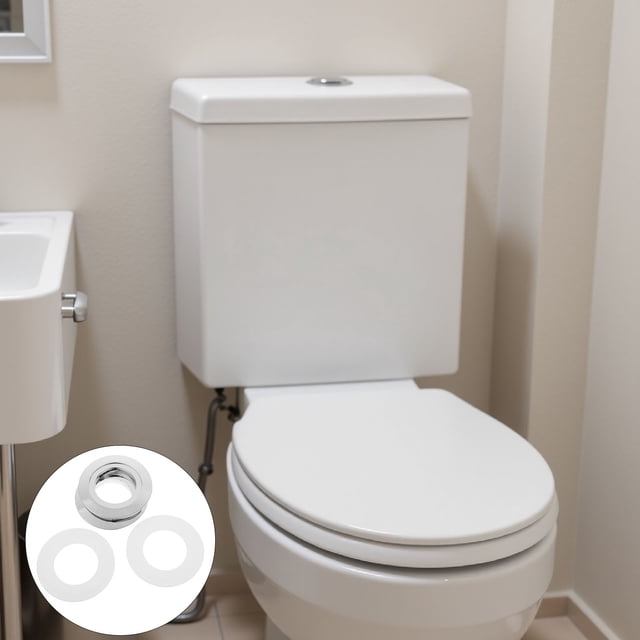 WASHWEPE 2Jgo Auxiliar Para Convertidor De Botón Doble Descarga En De Inodoro Material Resistente