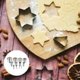 thumbnail image 4 of Stainless Steel Biscuits Molds Silver For Thanksgiving Day 12Pcs 1.3In, 4 of 8
