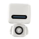 thumbnail image 1 of Mini robot pequeño, altavoz Bluetooth inalámbrico con subwoofer, fácil de transportar, tamaño bolsillo. blanco, 1 of 9