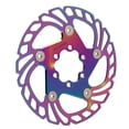 thumbnail image 1 of Bike High Hardness Floating Rotor,Bike Round Rotor Colorful 6 Nails Mountain Bike Stainless Steel Disc Brake Rotor Replacement, 1 of 8
