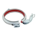 thumbnail image 4 of Adjustable pipe clamp hose clamp quick release round duct clamp quick pipe clamp barrel clamp ring SS/galvanized 80-400mm dia, 4 of 5