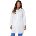 thumbnail image 1 of Landau Relaxed Fit 3-Pocket 4-Button Full-Length Lab Coat for Women 3155, 1 of 2