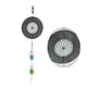 thumbnail image 4 of Música Espiral Bola de cristal Carillón de viento Interior al aire libre Hogar Tienda Decoración Navidad Colgante Carillón de viento tholdsy HA1560-01B, 4 of 6