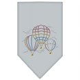 thumbnail image 1 of Hot Air Balloons Rhinestone Bandana Grey Large, 1 of 1