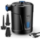 thumbnail image 1 of Electric Air Pump, 5200 mAh Rechargeable Battery Air Pump, Electric Inflator with 3 Air Nozzles, Quick Inflator for Inflatable Boat/Air Mattress, 1 of 5
