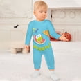 thumbnail image 3 of Keroppi Baby Footless Rompers, Long Sleeve Baby Onesie Jumpsuit for Boys Girls, 3 of 8