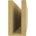 thumbnail image 4 of Ekena Millwork 4"W x 8"H x 24"L Concord Woodgrain TimberThane Rafter Tail, Primed Tan, 4 of 6