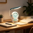 thumbnail image 4 of Aufmer Cartoon Style Integrated Clock Nightlight Dual Function Combined Design Simple Operation Mode For Home Desktop Bedroom Leisure Space Daily Use, 4 of 6