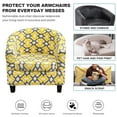 thumbnail image 2 of SHANNA Club Chair Slipcovers 2 Piece Stretch Printed Tub Chair Cover with Cushion Cover Soft Spandex Barrel Chair Armchair Protector for Living Room Hotel, 2 of 8