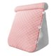 thumbnail image 2 of Almohada de cuña con funda extraíble, diseño triangular para sentarse cómodamente rosa, 2 of 9