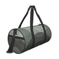 thumbnail image 3 of YFYANG Large Capacity Canvas Gym Bag for Men and Women, Bohemian Style Abstract Rainbow Round Portable Travel Bags for Sports Fitness, 3 of 8