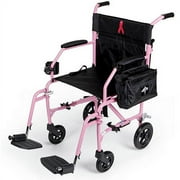 Medline Ultralight 2 Transport Chair, Pi