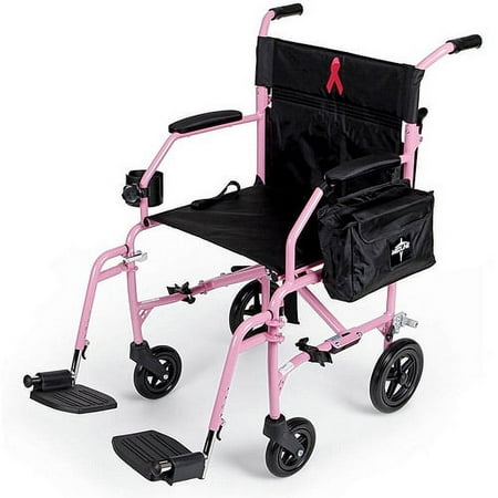 Medline Ultralight 2 Transport Chair, Pi
