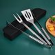 thumbnail image 4 of Juego de accesorios para barbacoa, tenedor profesional para parrilla, pinzas para alimentos, brocha para repostería, 4 of 8