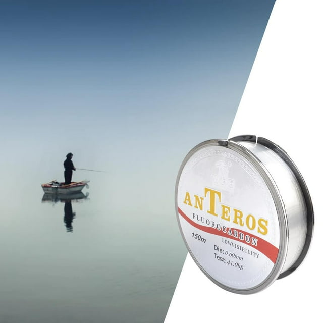 150m Fluorocarbon Fishing Line Underwater Shock Resistant Leader saltwater and 0.6 91lb