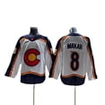 thumbnail image 4 of nhl hockey suit nichushkin avalanche Colorado Avalanche makar jersey3d count, 4 of 5