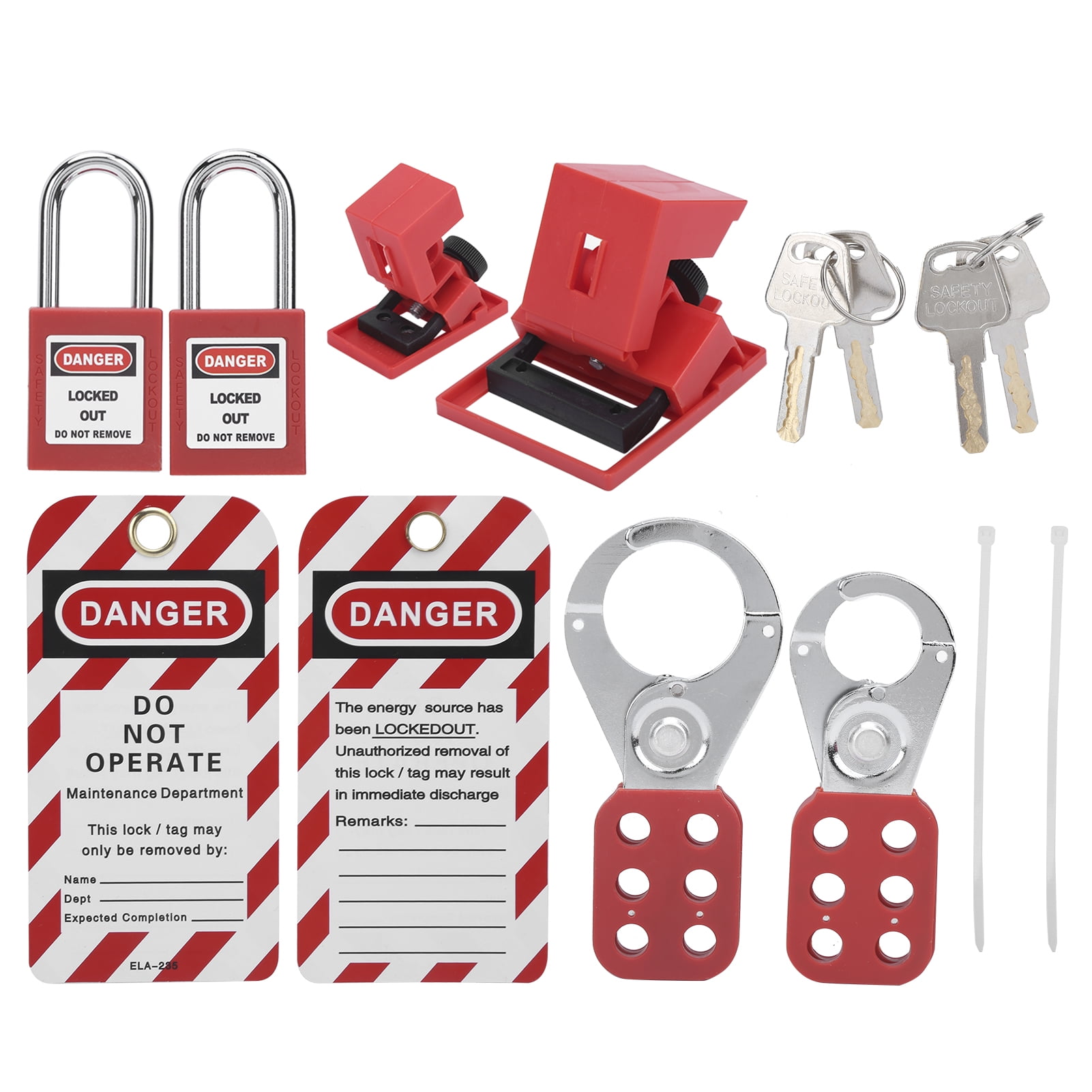 Buy ESTINK Lockout Tagout Kit,Tagout Hasp,Lockout Tagout Kit