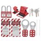 thumbnail image 3 of Kit de etiquetado de bloqueo personal, Kit de etiquetado de bloqueo Kit de etiquetado de bloqueo multifuncional Candado de seguridad Máxima confiabilidad, 3 of 14