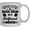 White Coffee Mug 11oz, variant on Cool I Play The Bass Drum Mug, Coffee Mug Design 11 oz
