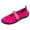 Fuchsia-10, variant on Women's Water Shoes Aqua Socks Slip on Hook and Loop Exercise Pool Beach